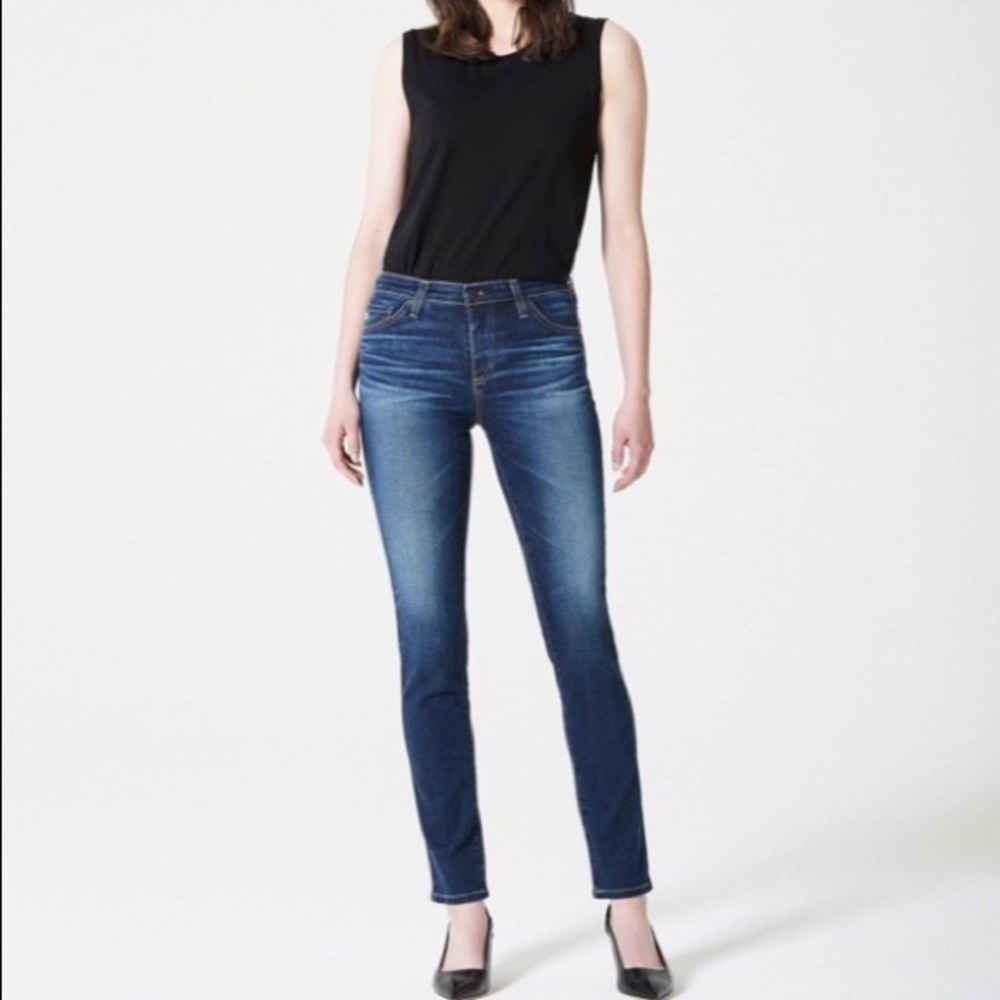 AG ankle legging jeans.